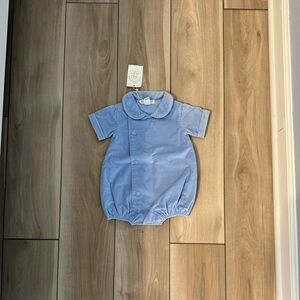 The Beaufort Bonnet Company Blue Velveteen Brock Bubble